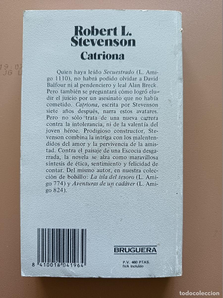 Libros: CATRIONA- ROBERT L. STEVENSON - Foto 2