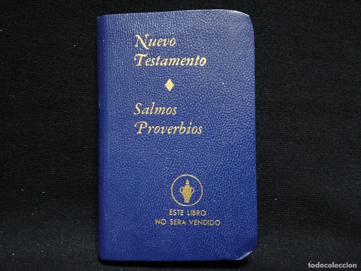 Libros: LIBRO - NUEVO TESTAMENTO - SALMOS PROVERBIOS - Foto 1
