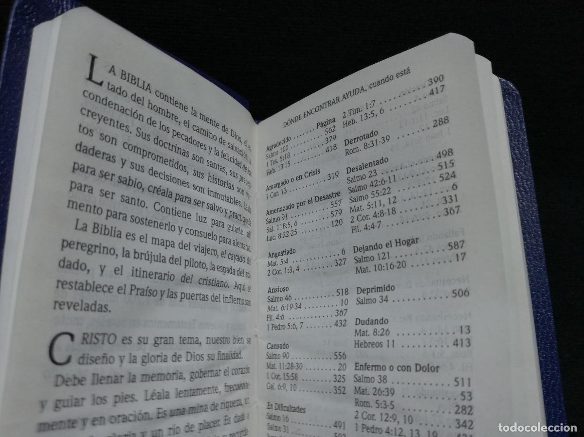 Libros: LIBRO - NUEVO TESTAMENTO - SALMOS PROVERBIOS - Foto 3