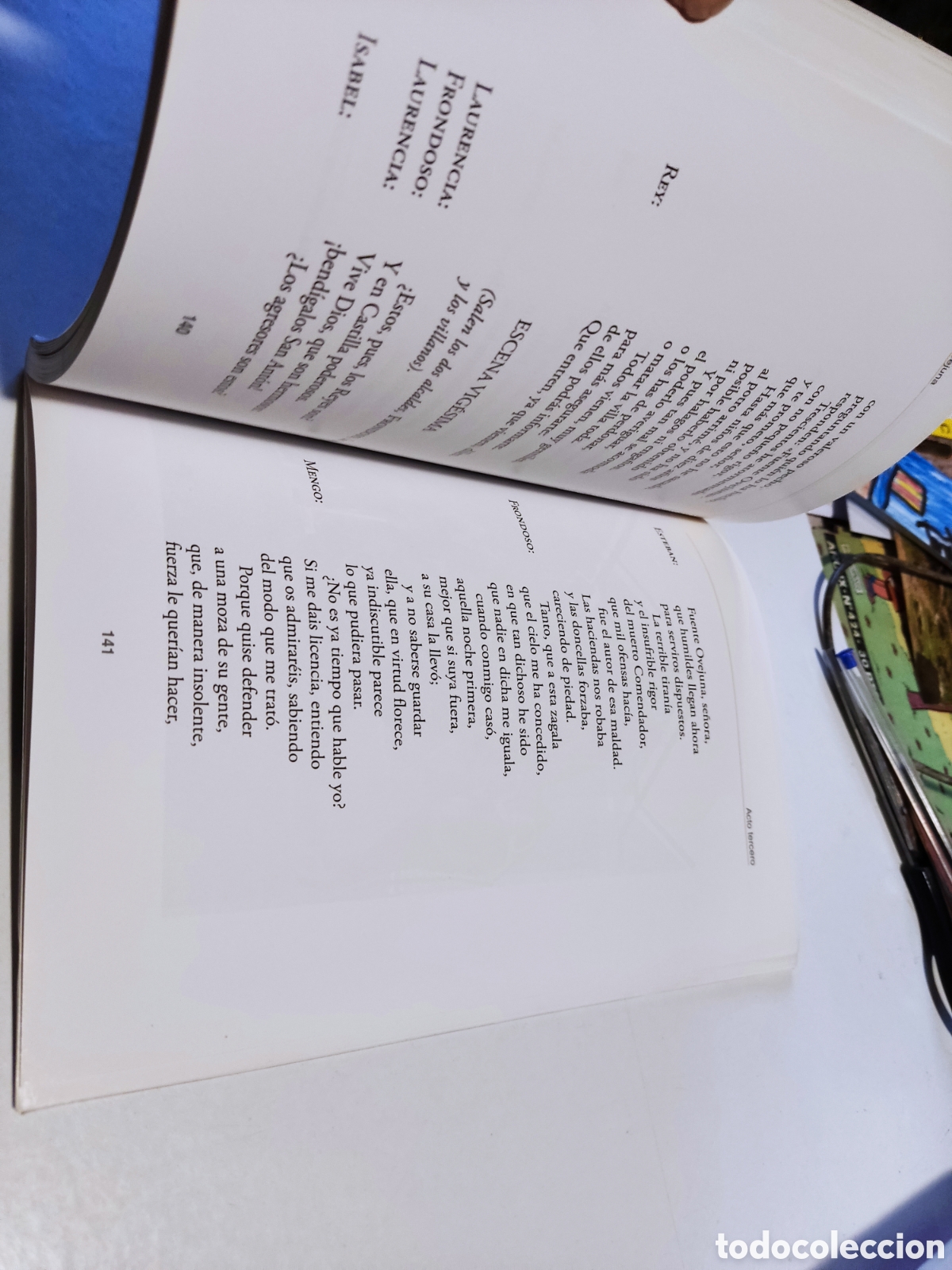 Libros: Libro fuente Ovejuna de Lope de Vega - Foto 3