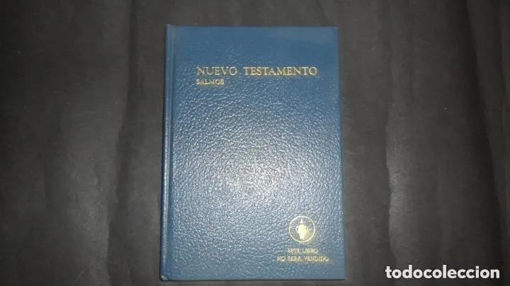 Libros: Nuevo Testamento, Salmos, ed. Los Gedeones internacionales - Foto 1