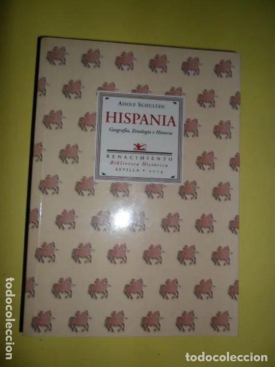 Libros: Hispania, Adolf Schulten, ed. Renacimiento - Adolf Schulten - Foto 2
