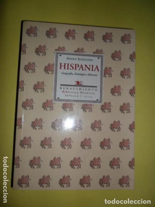 Libros: Hispania, Adolf Schulten, ed. Renacimiento - Adolf Schulten - Foto 3