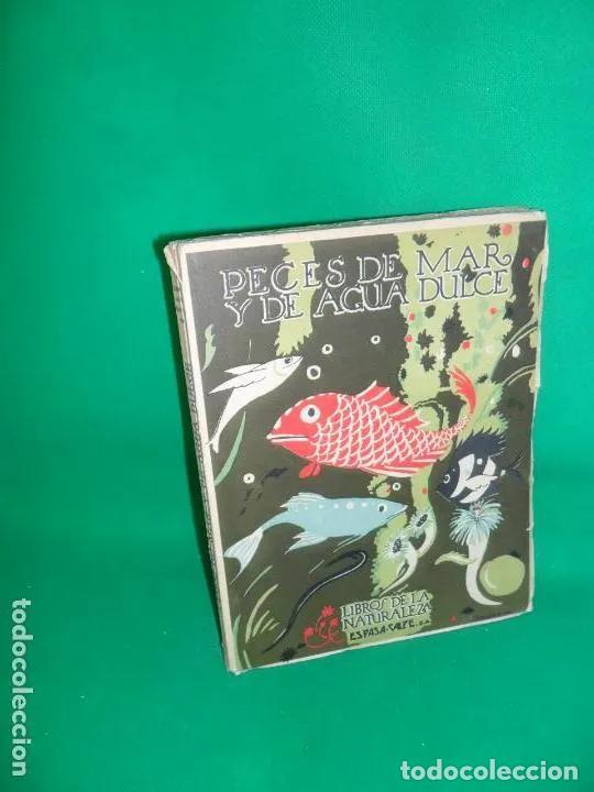 Libros: Peces de mar y de agua dulce, Libros de la naturaleza, ed. Espasa-Calpe - Foto 1