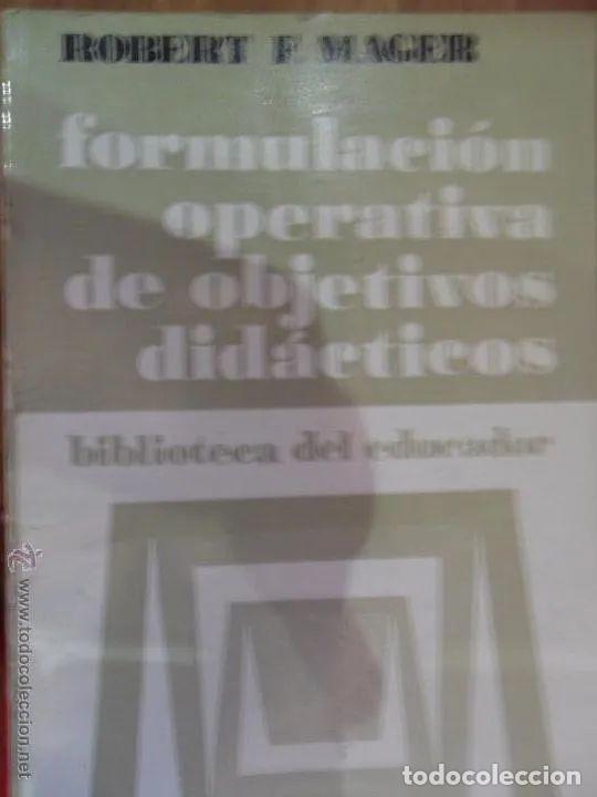 Libros: Formulaci&oacute;n operativa de objetivos did&aacute;cticos, ed. Marova, 1977 - Foto 2