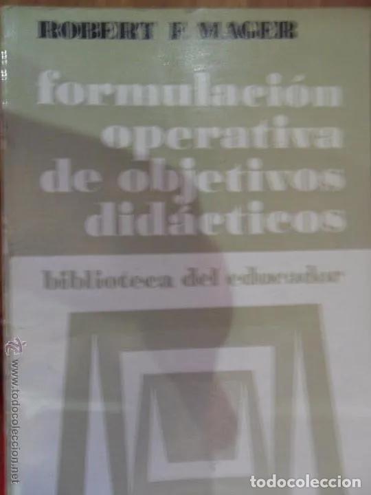 Libros: Formulaci&oacute;n operativa de objetivos did&aacute;cticos, ed. Marova, 1977 - Foto 3