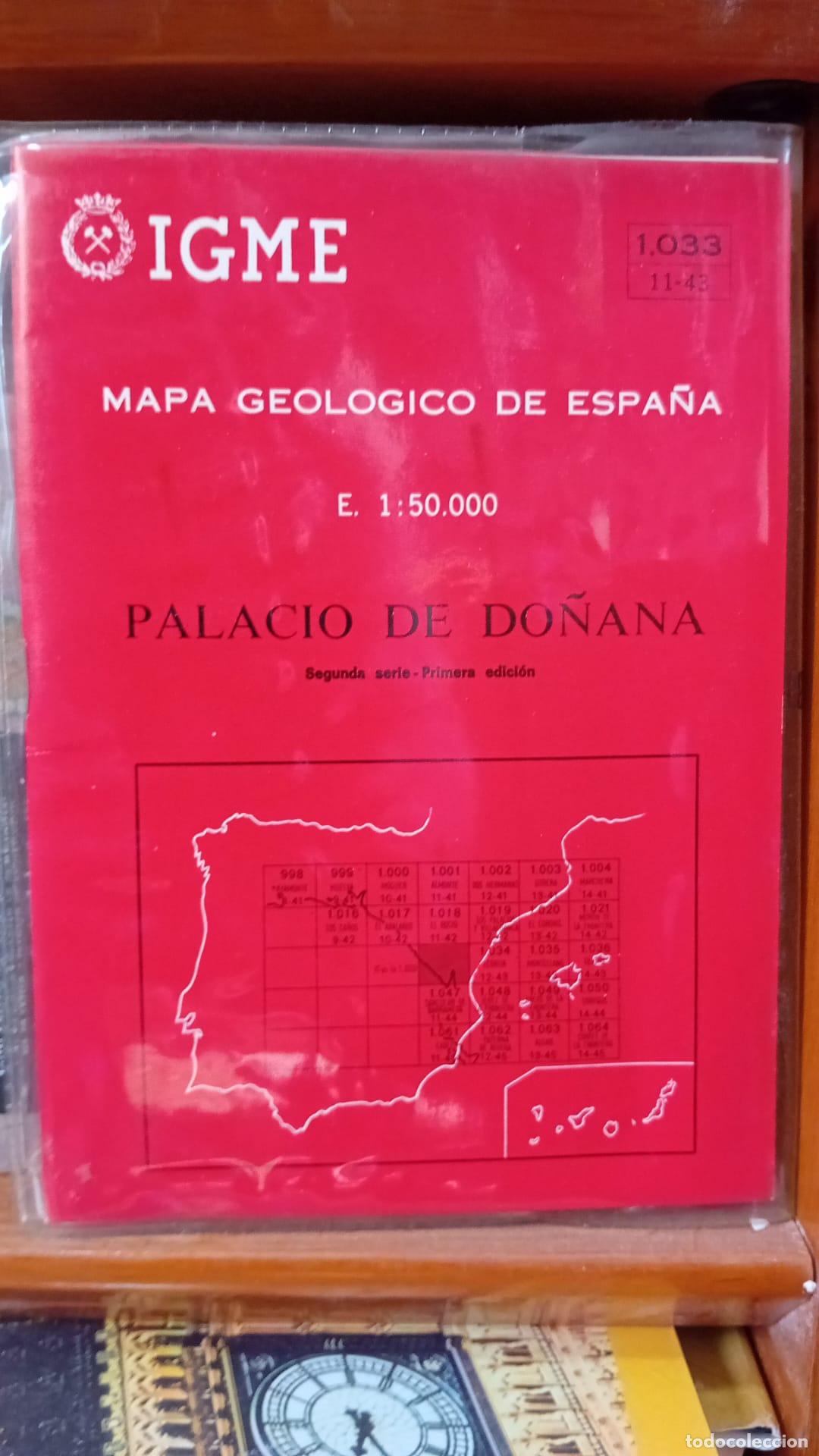Libros: Mapa geol&oacute;gico de Espa&ntilde;a, Palacio de Do&ntilde;ana - Foto 1