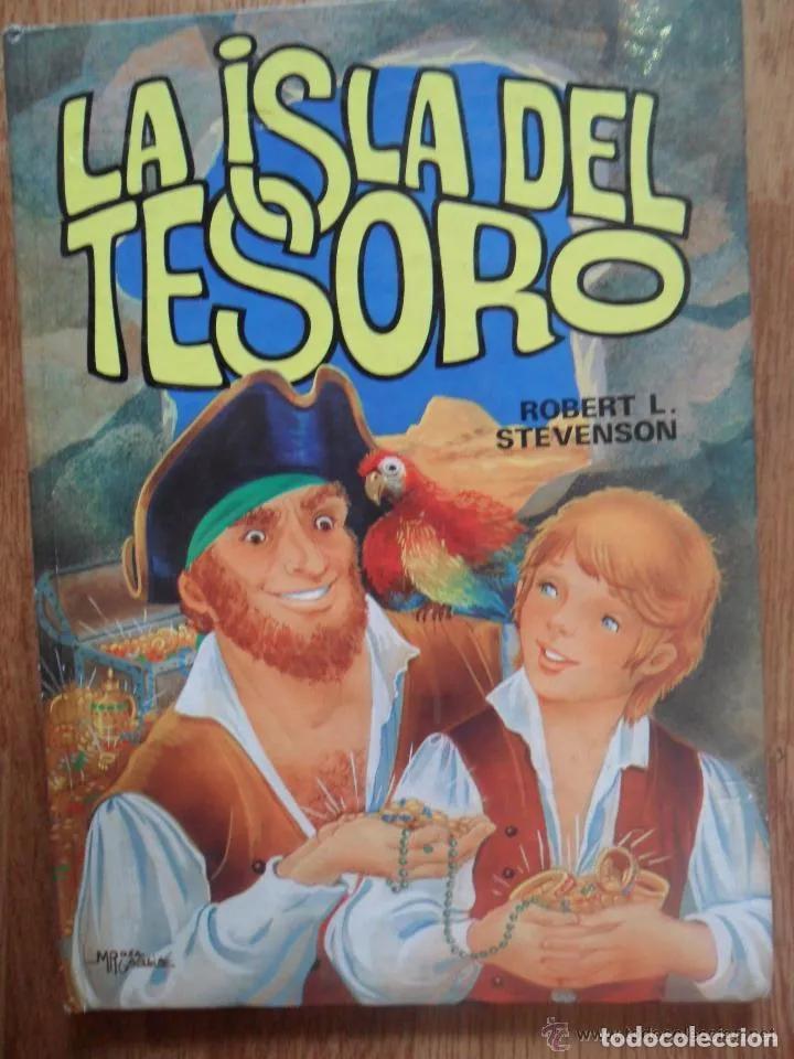 Libros: La isla del tesoro, Robert L. Stevenson, ed. Garza, 1986, ilustrado - Robert L. Stevenson - Foto 2