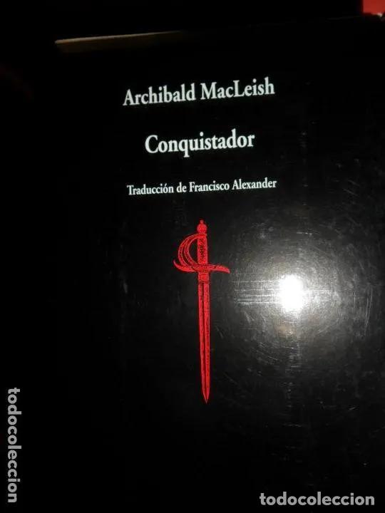 Libros: Conquistador, Archibald MacLeish, edici&oacute;n biling&uuml;e, ed. Visor - Archibald MacLeish - Foto 1