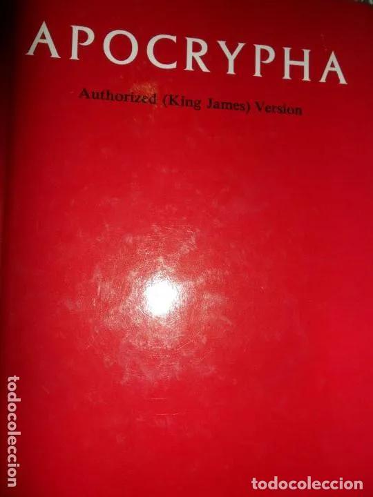 Libros: Apocrypha, Authorized (King James), version, ed. Cambridge University Press, en ingles - Foto 1
