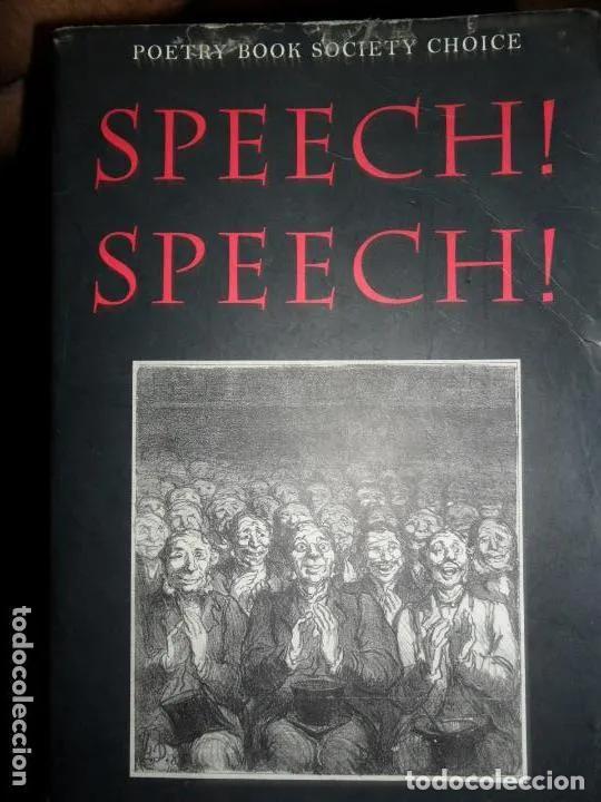 Libros: Speech! Speech!, Geoffrey Hill, ed. Penguin, en ingl&eacute;s - Geoffrey Hill - Foto 1