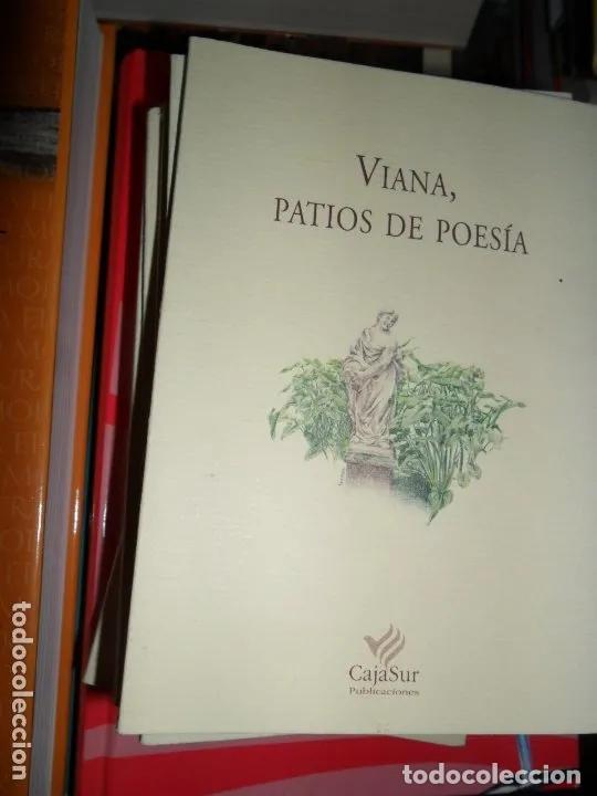 Libros: Viana, patios de poes&iacute;a, ed. Cajasur - Foto 1