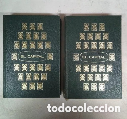 Libros: Carlos Marx - El capital. Dos tomos - Foto 1