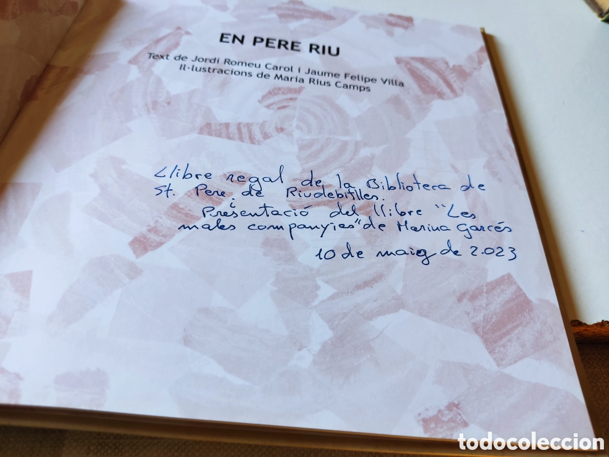 Libros: Libro En Pere Riu, en catal&aacute;n - Foto 2