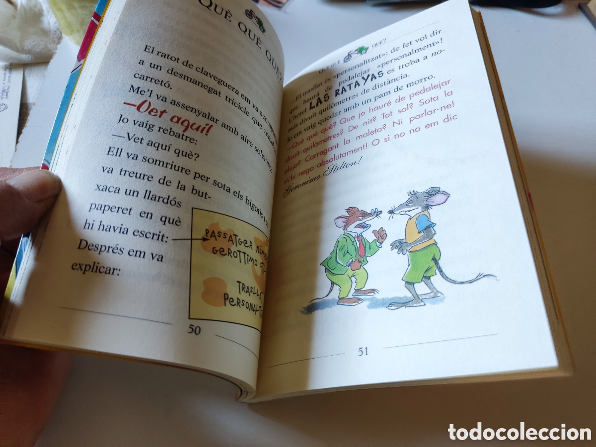 Libros: Libro no volies vacanses,Stilton? de Ger&oacute;nimo Stilton - Foto 2