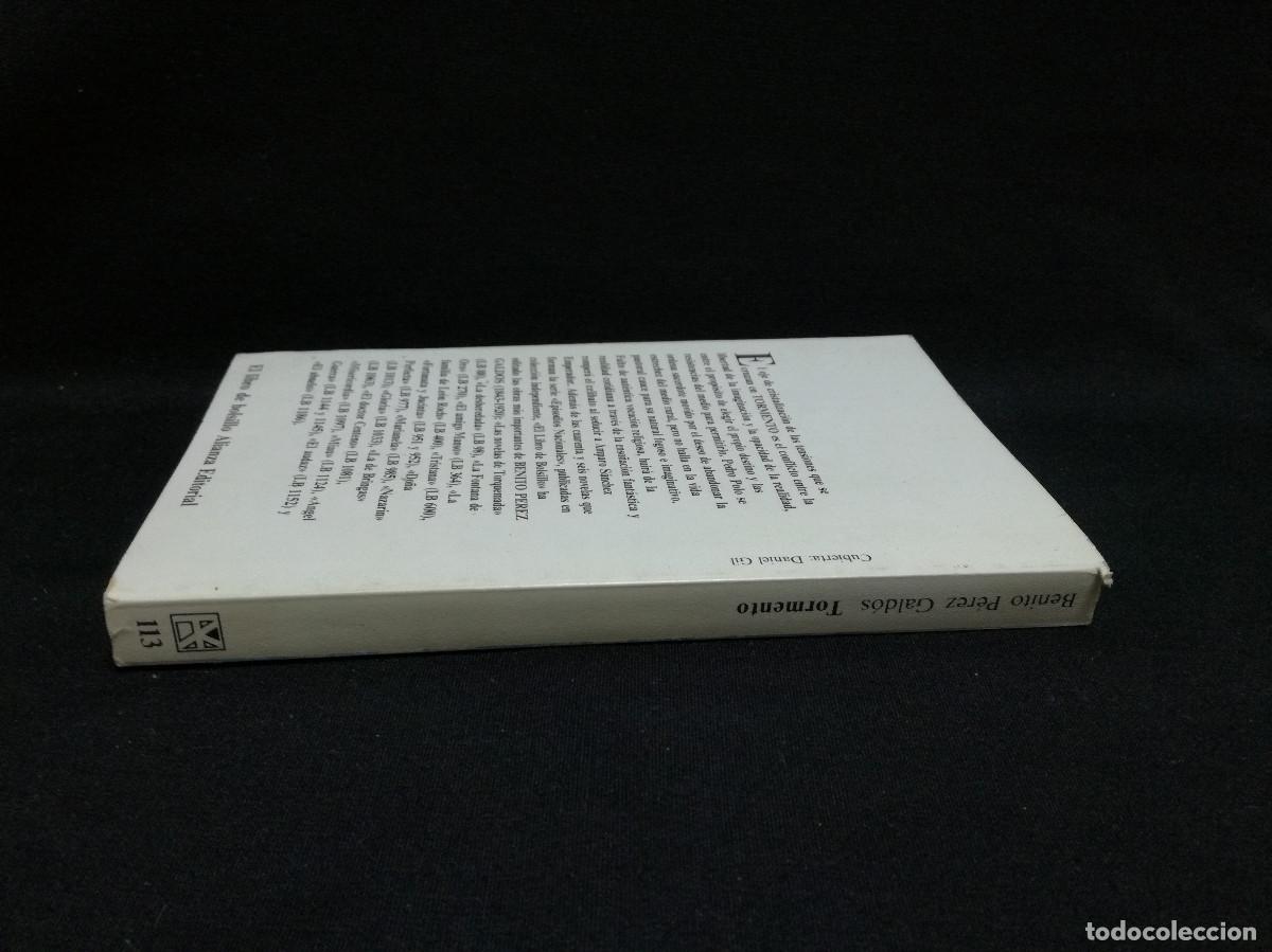 Libros: LIBRO - TORMENTO - BENITO PEREZ GALDOS - ALIANZA - Foto 3