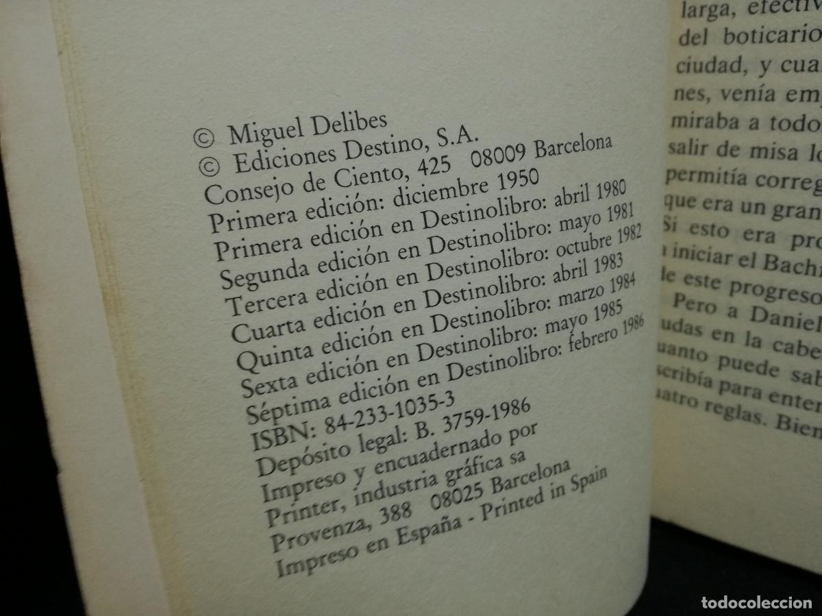 Libros: LIBRO - EL CAMINO - MIGUEL DELIBES - DESTINO LIBRO 100 - Foto 2