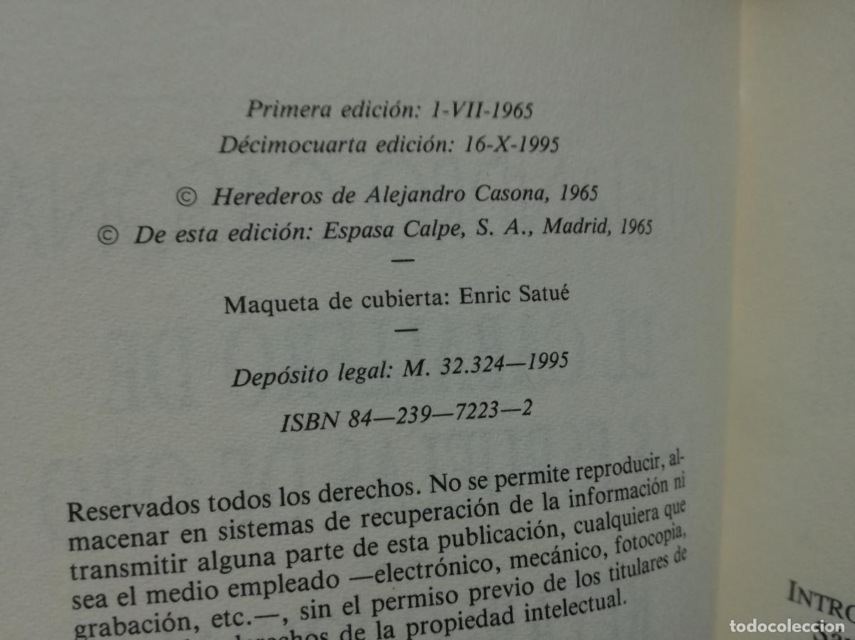 Libros: LIBRO - ALEJANDRO CASONA - EL CABALLERO DE LAS ESPUELAS DE ORO - AUSTRAL - Foto 2