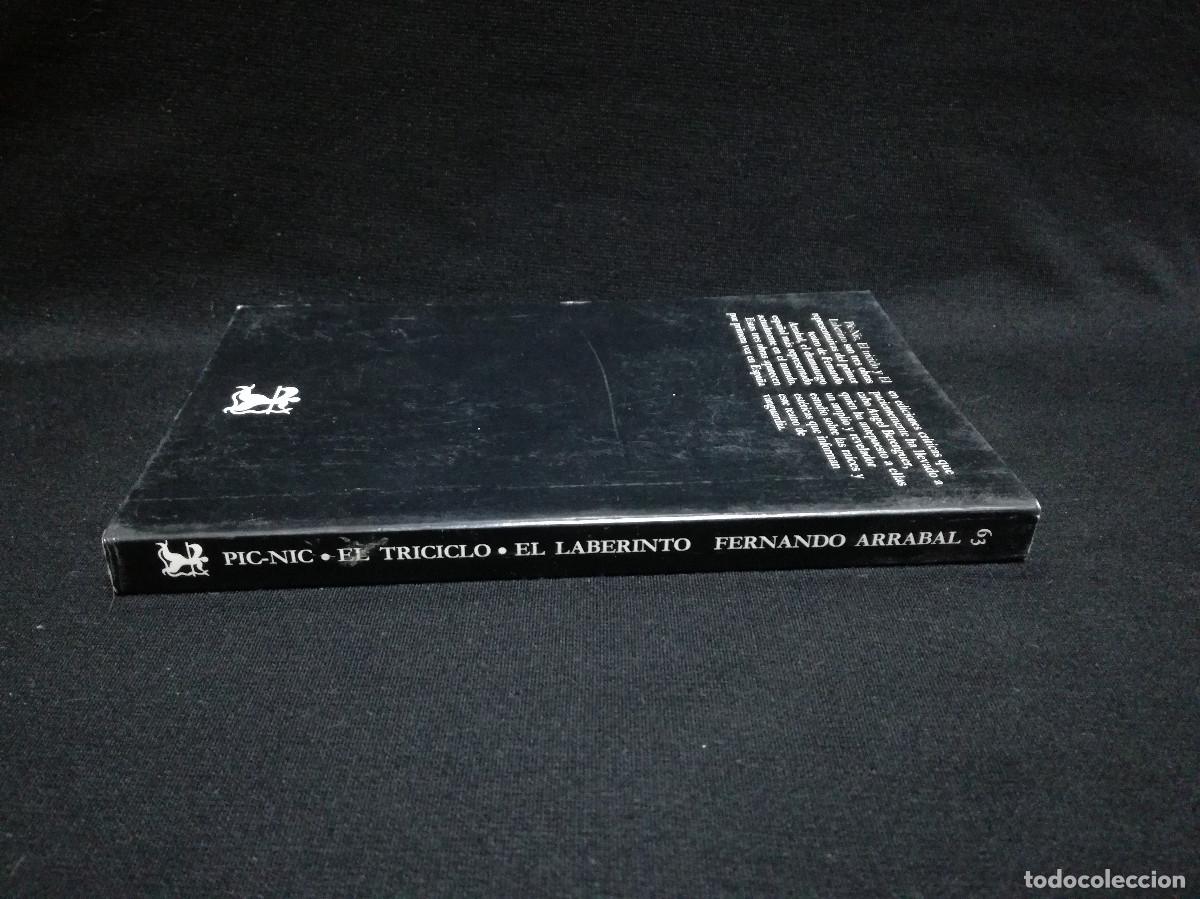 Libros: LIBRO - PICNIC EL TRICICLO EL LABERINTO - FERNANDO ARRABAL - CATEDRA - Foto 3