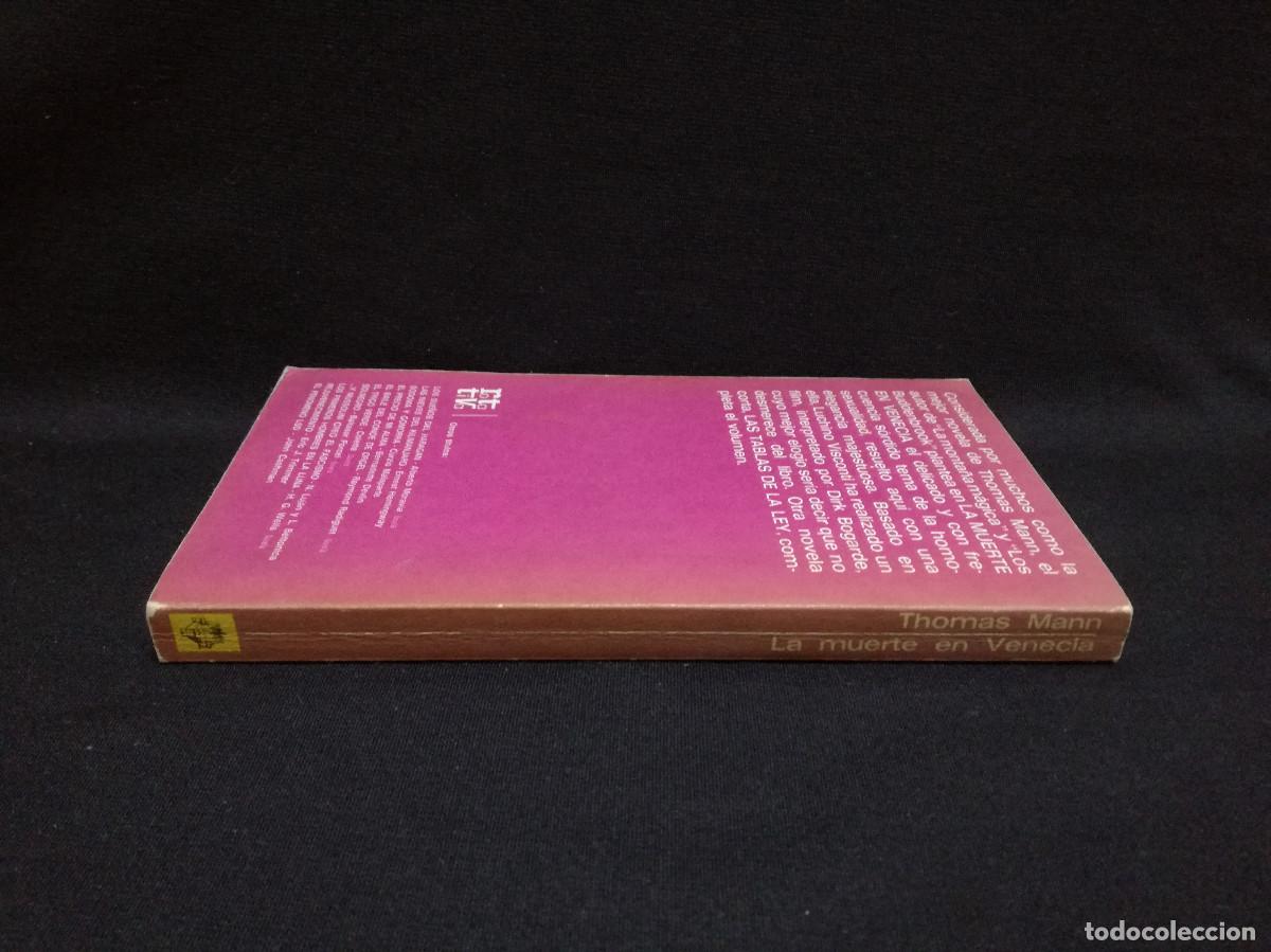 Libros: LIBRO - THOMAS MANN - LA MUERTE EN VENECIA - PLAZA JANES - Foto 3