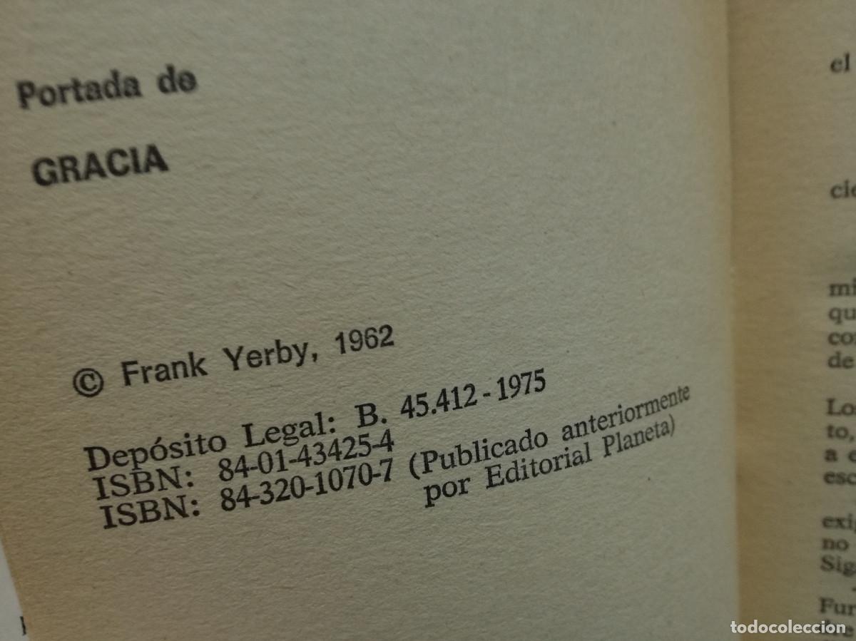 Libros: LIBRO - EL HONOR DE LOS GARFIELD - FRANK YERBY - PLAZA JANES - Foto 2