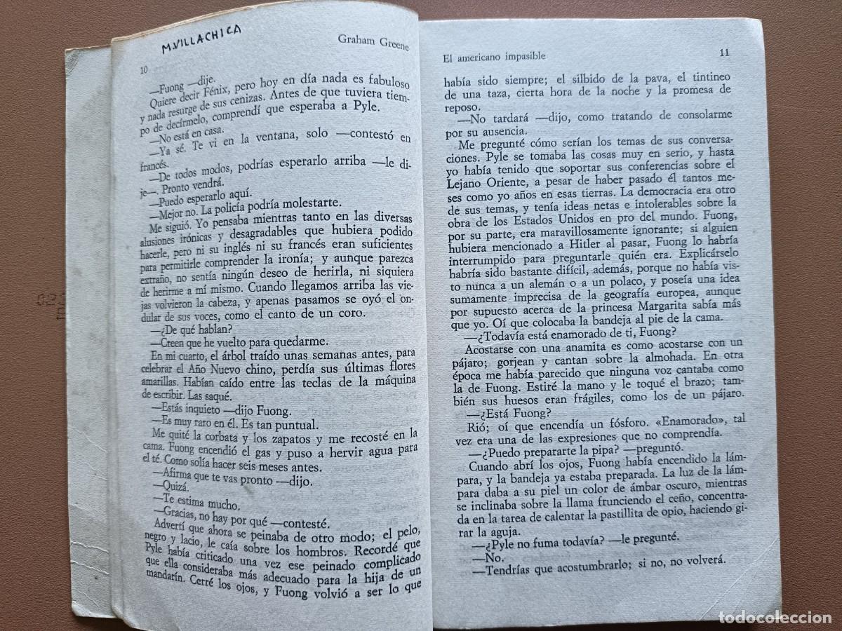 Libros: EL AMERICANO IMPASIBLE- GRAHAM GREENE - Foto 2