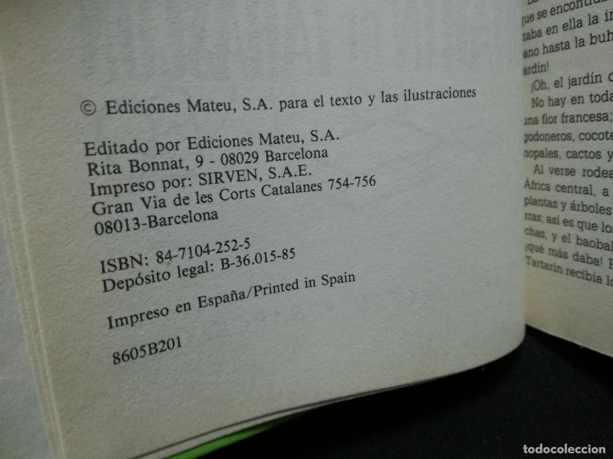 Libros: LIBRO - TARTAR&Iacute;N DE TARASC&Oacute;N - ALPHONSE DAUDET - MATEU - Foto 2