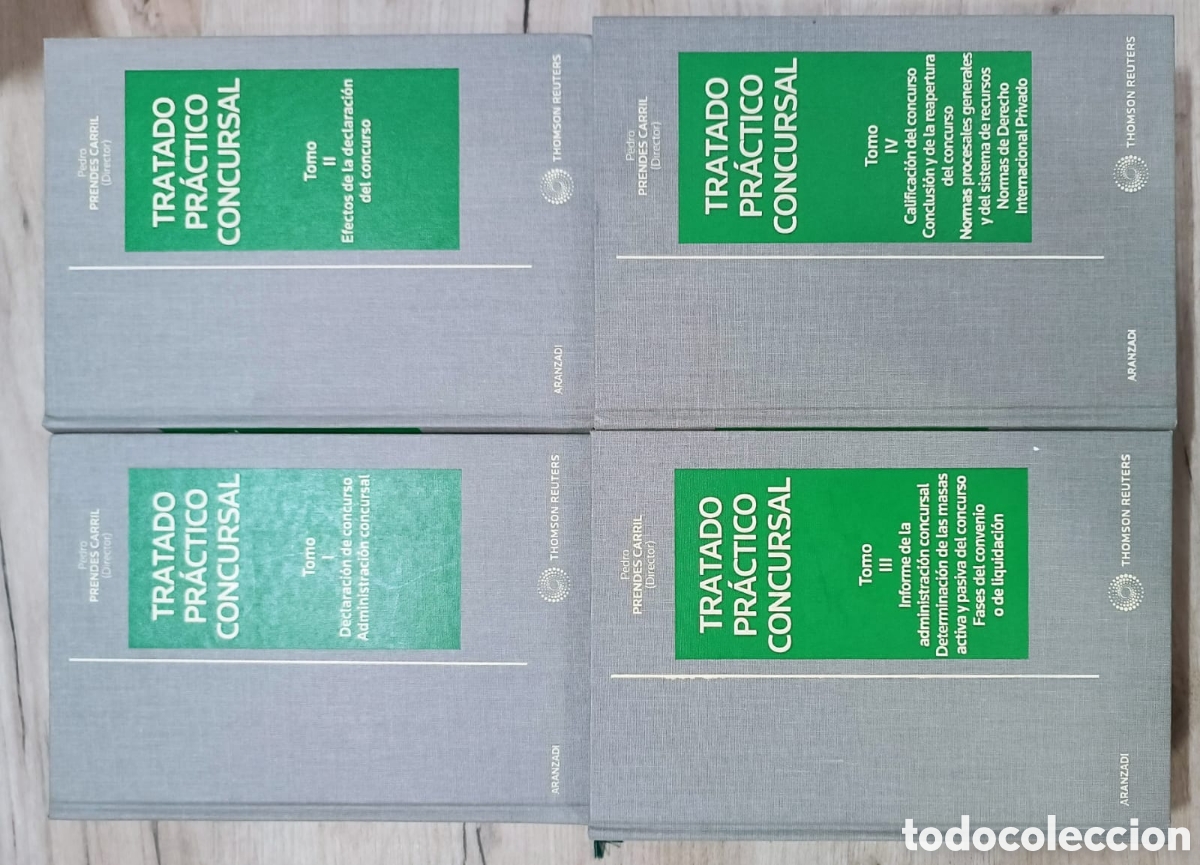 Libros: Tratado Practico Concursal P. Prendes Carril - Foto 2