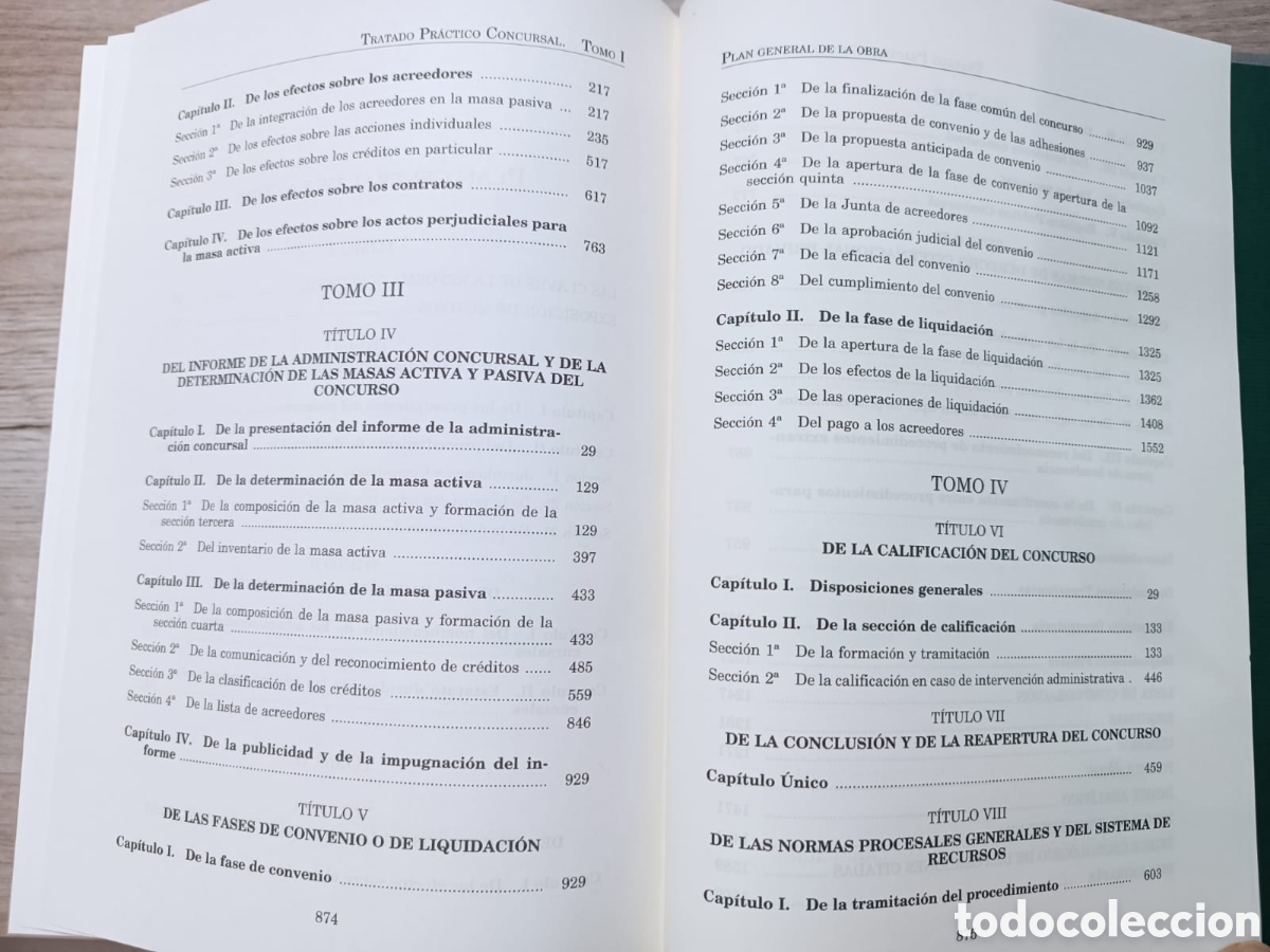 Libros: Tratado Practico Concursal P. Prendes Carril - Foto 6