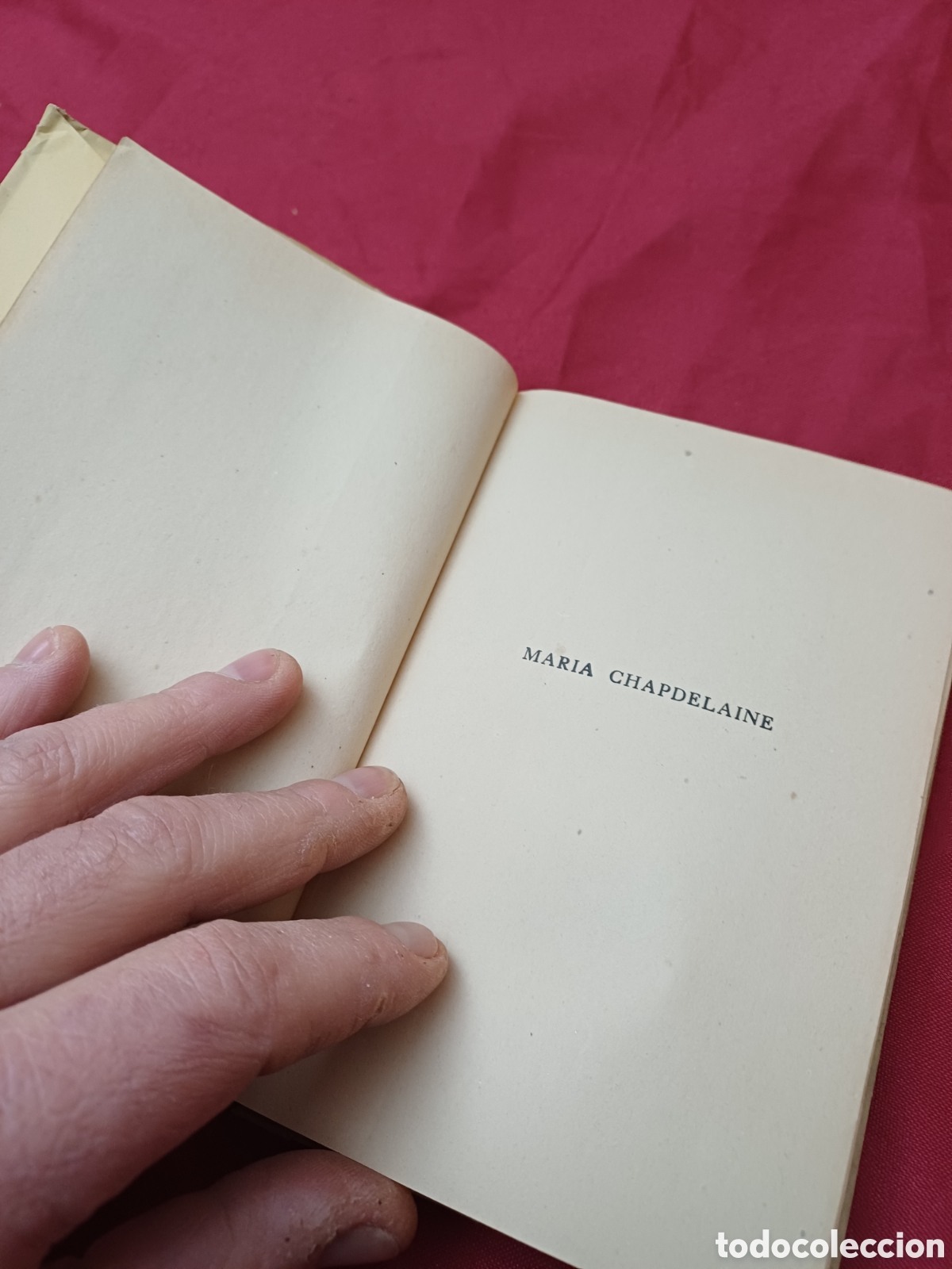 Libros: LIBRO, MAR&Iacute;A CHAPDELAINE, 1942 - Foto 3