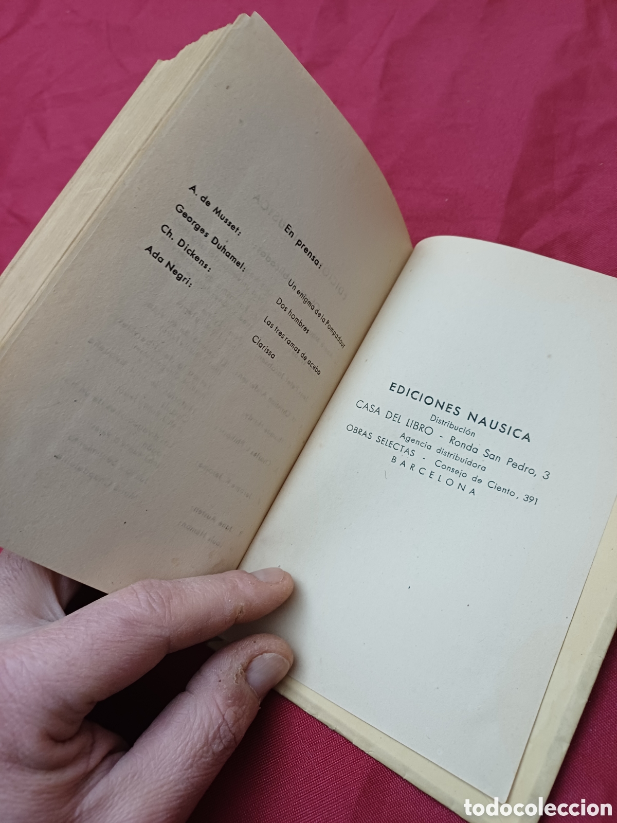 Libros: LIBRO, MAR&Iacute;A CHAPDELAINE, 1942 - Foto 10