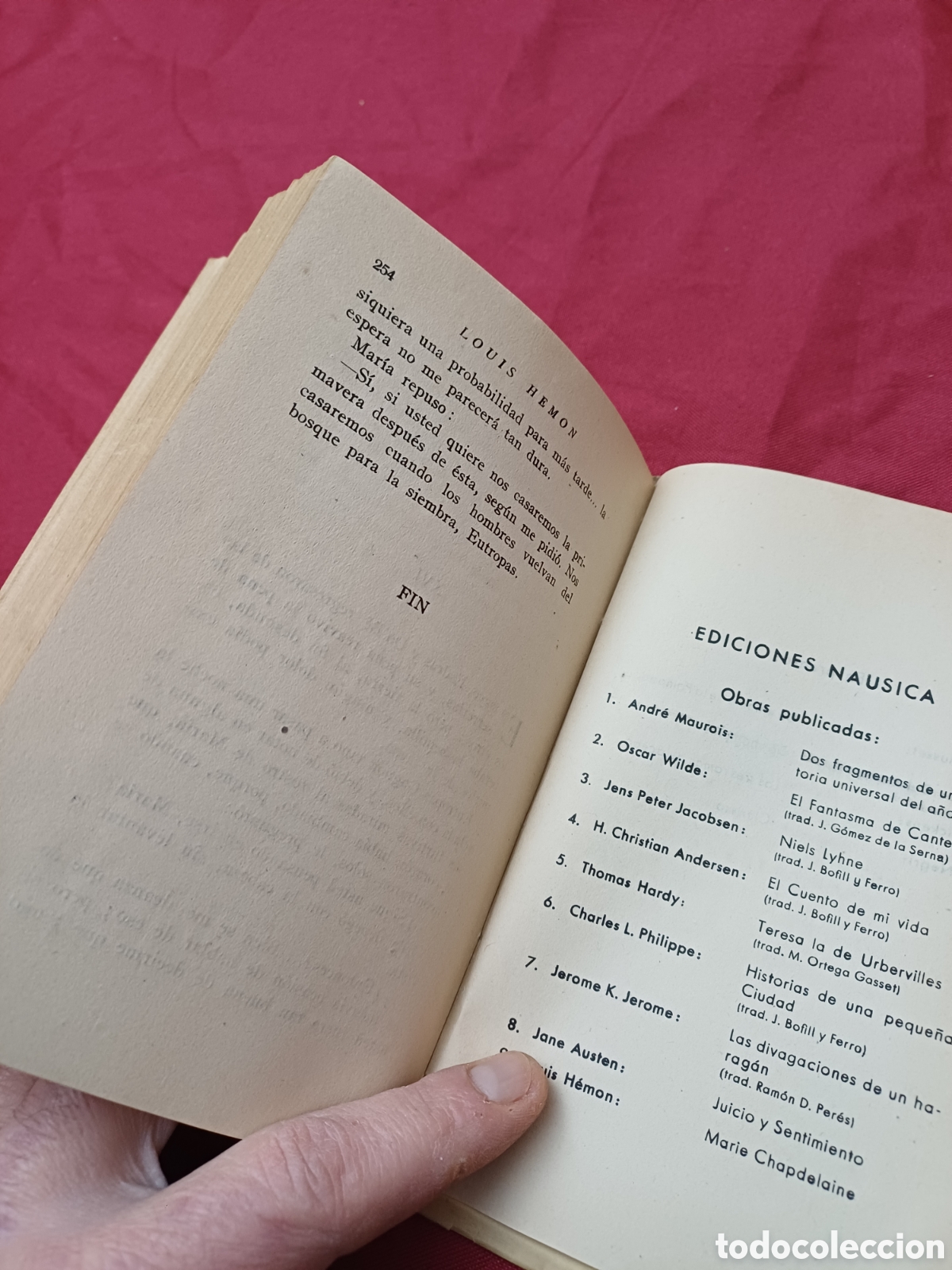 Libros: LIBRO, MAR&Iacute;A CHAPDELAINE, 1942 - Foto 11