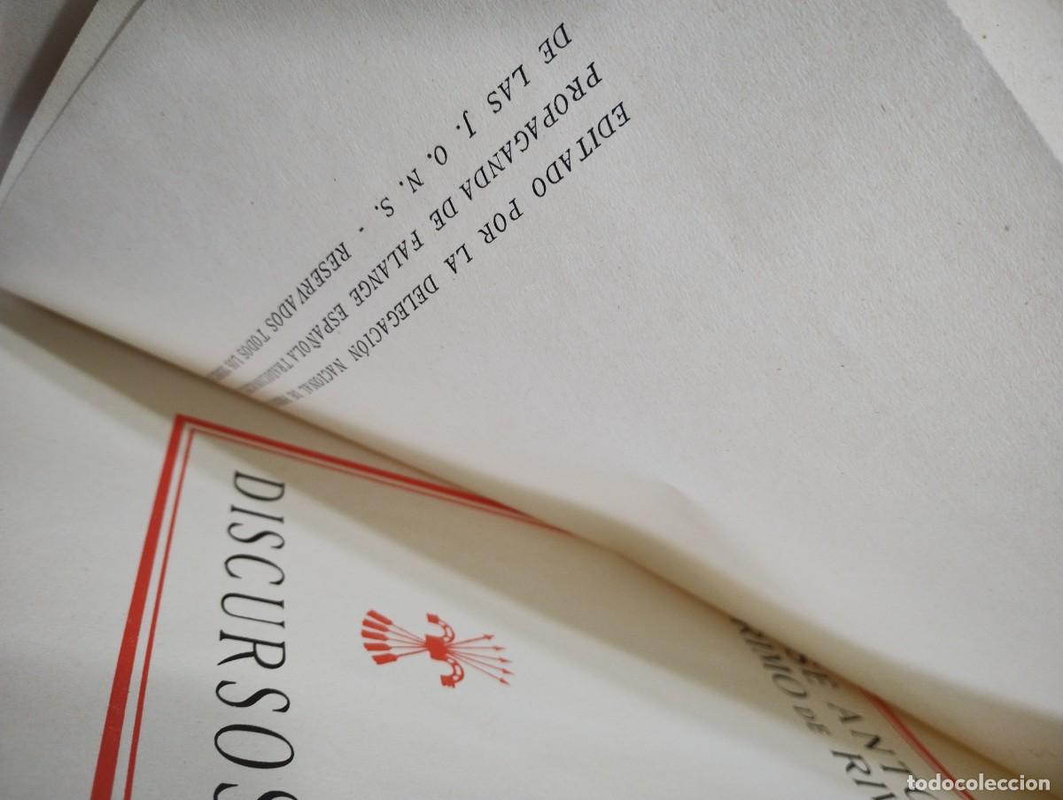 Libros: jose Antonio Primo de Rivera. Discursos - Foto 2