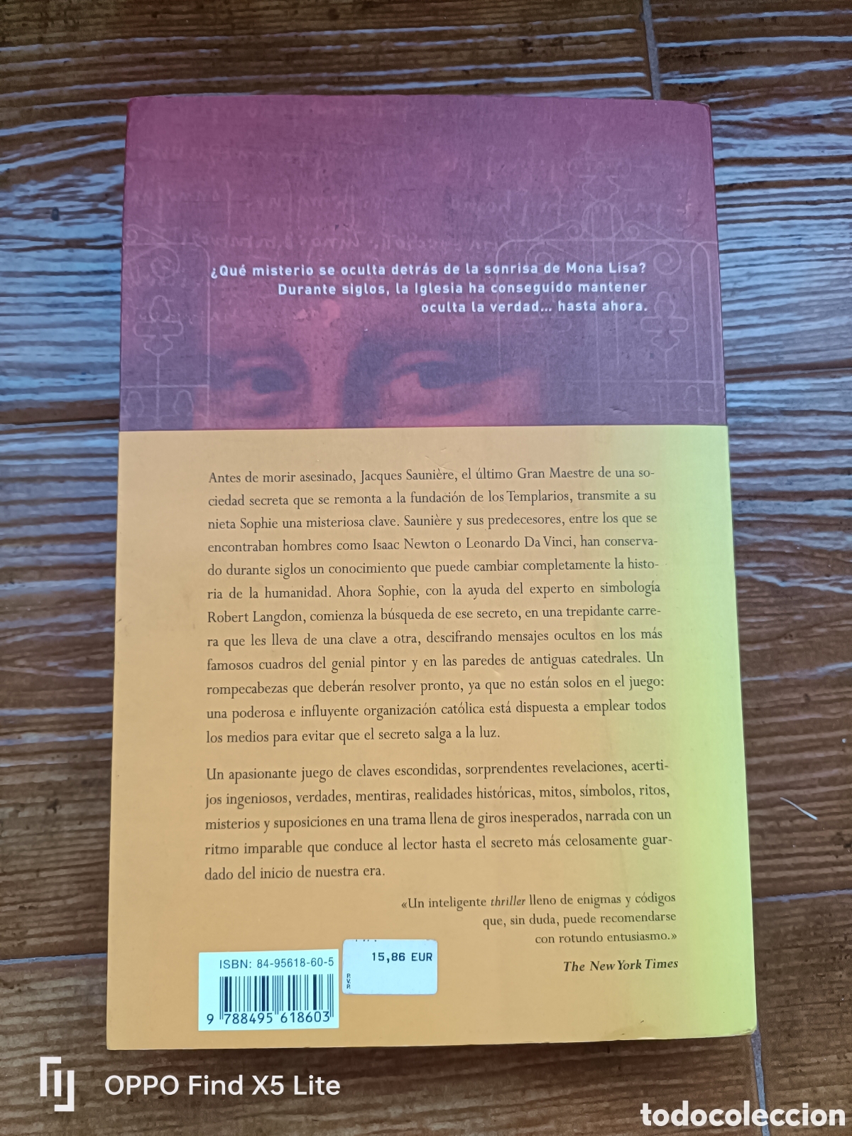 Libros: Libro El C&oacute;digo Da Vinci -Dan Brown- Editorial Urano -Umbriel Editores- - Foto 3