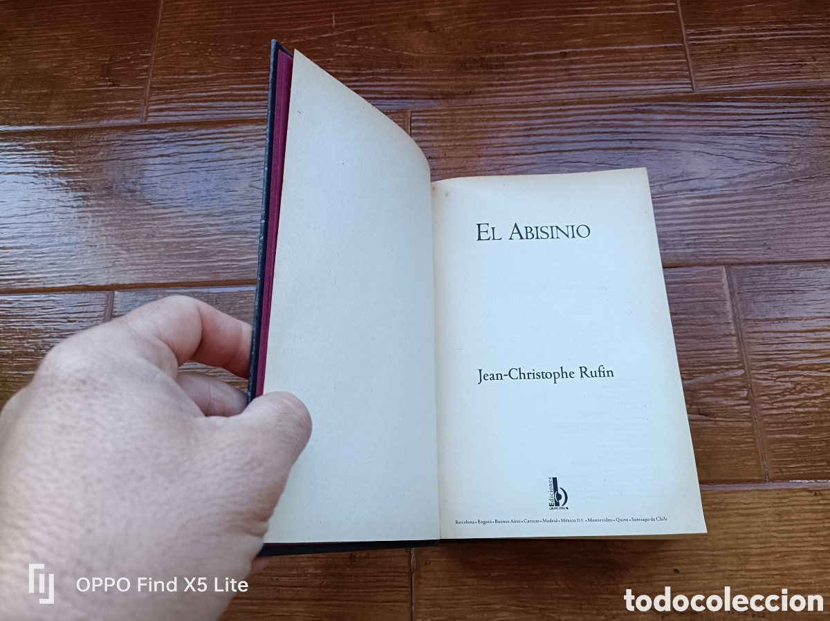 Libros: Libro El Abisinio -Jean Christopher Rufin- Ediciones B - Foto 4