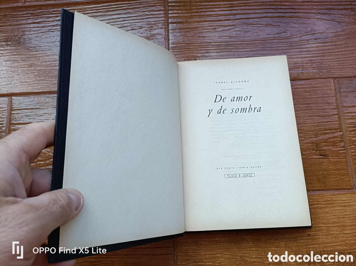 Libros: Libro De Amor y de Sombra -Isabel Allende- Editorial P&J - Foto 4