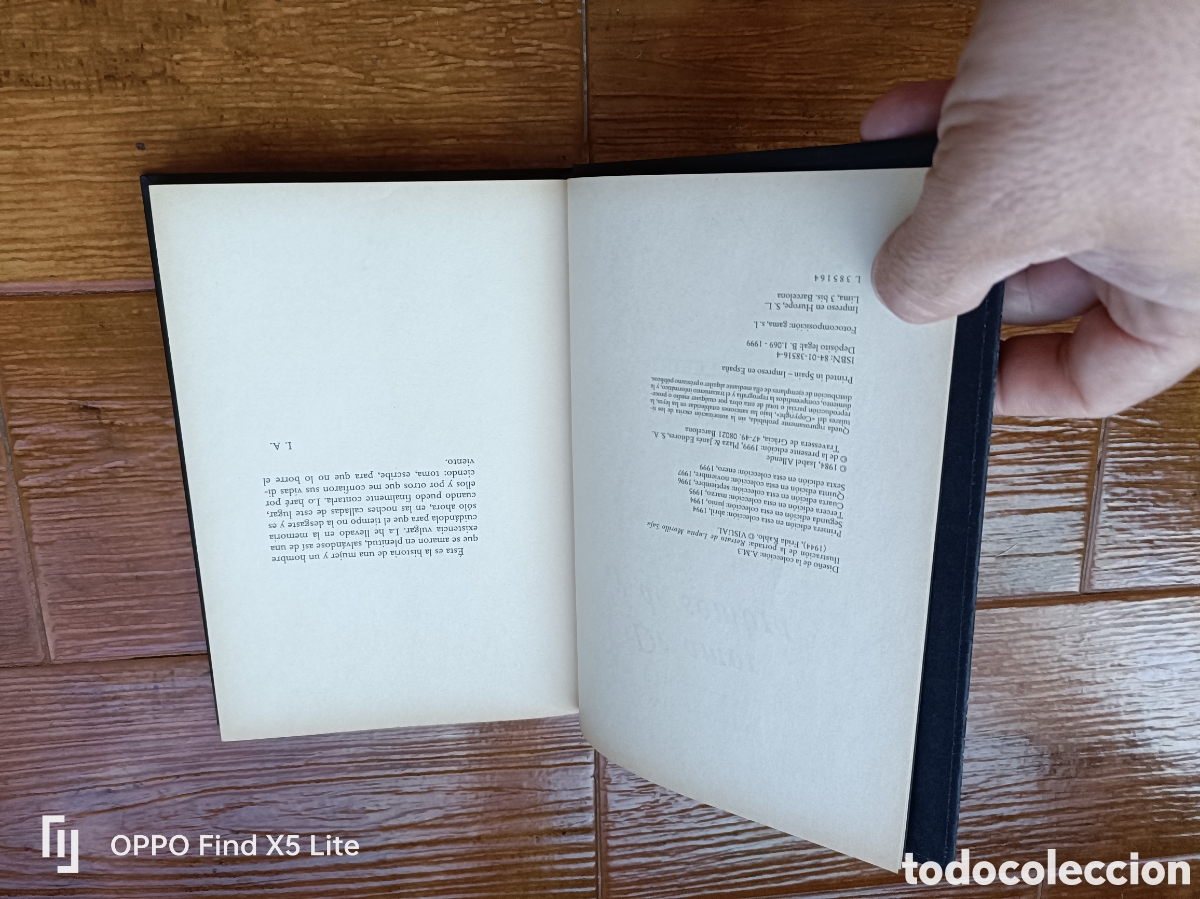 Libros: Libro De Amor y de Sombra -Isabel Allende- Editorial P&J - Foto 5