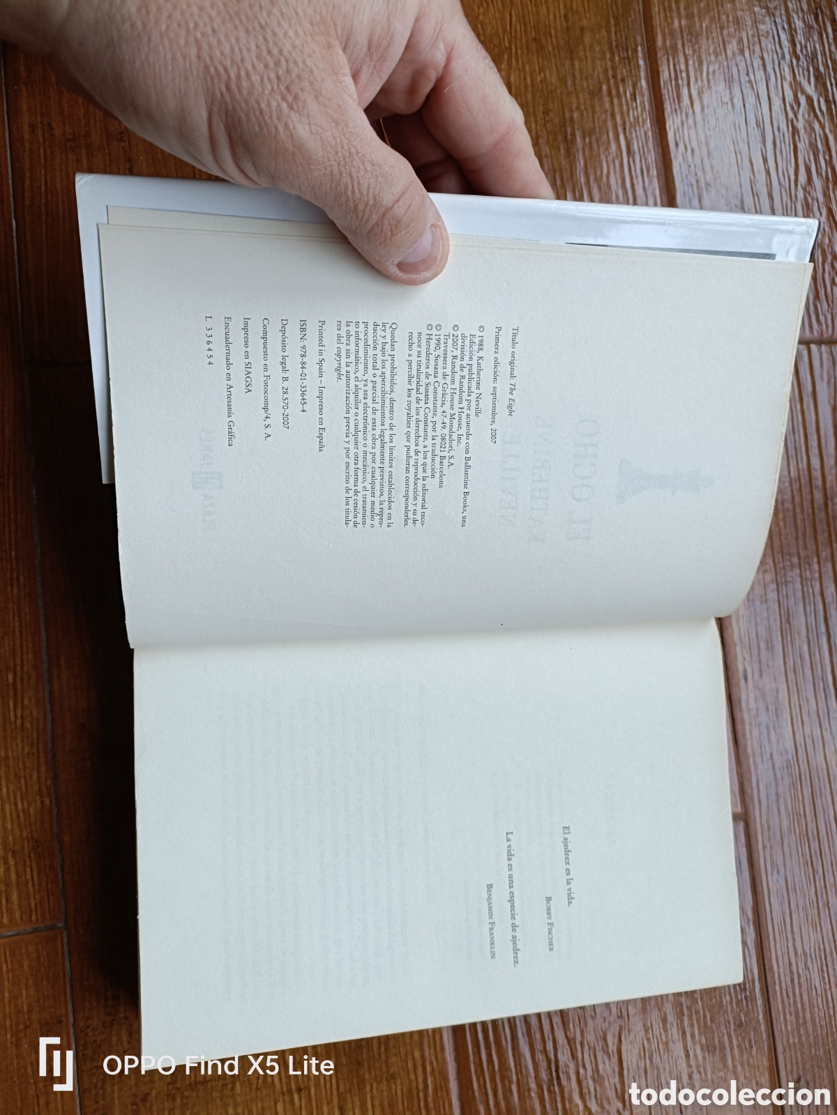 Libros: Libro El Ocho -Katherine Neville- Editorial P&J - Foto 4