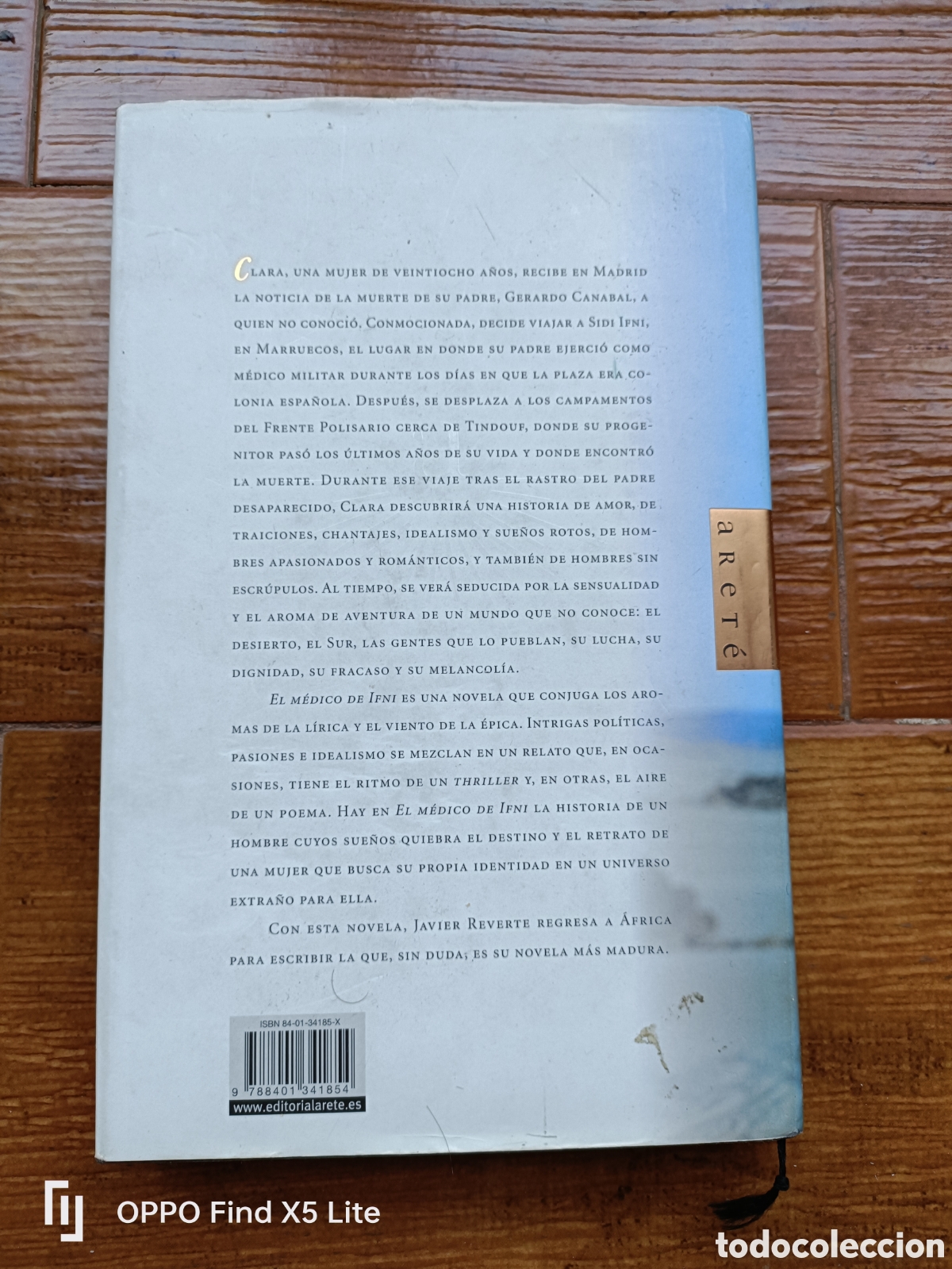 Libros: Libro El M&eacute;dico de Ifni -Javier Reverte- Editorial Aret&eacute; - Foto 3