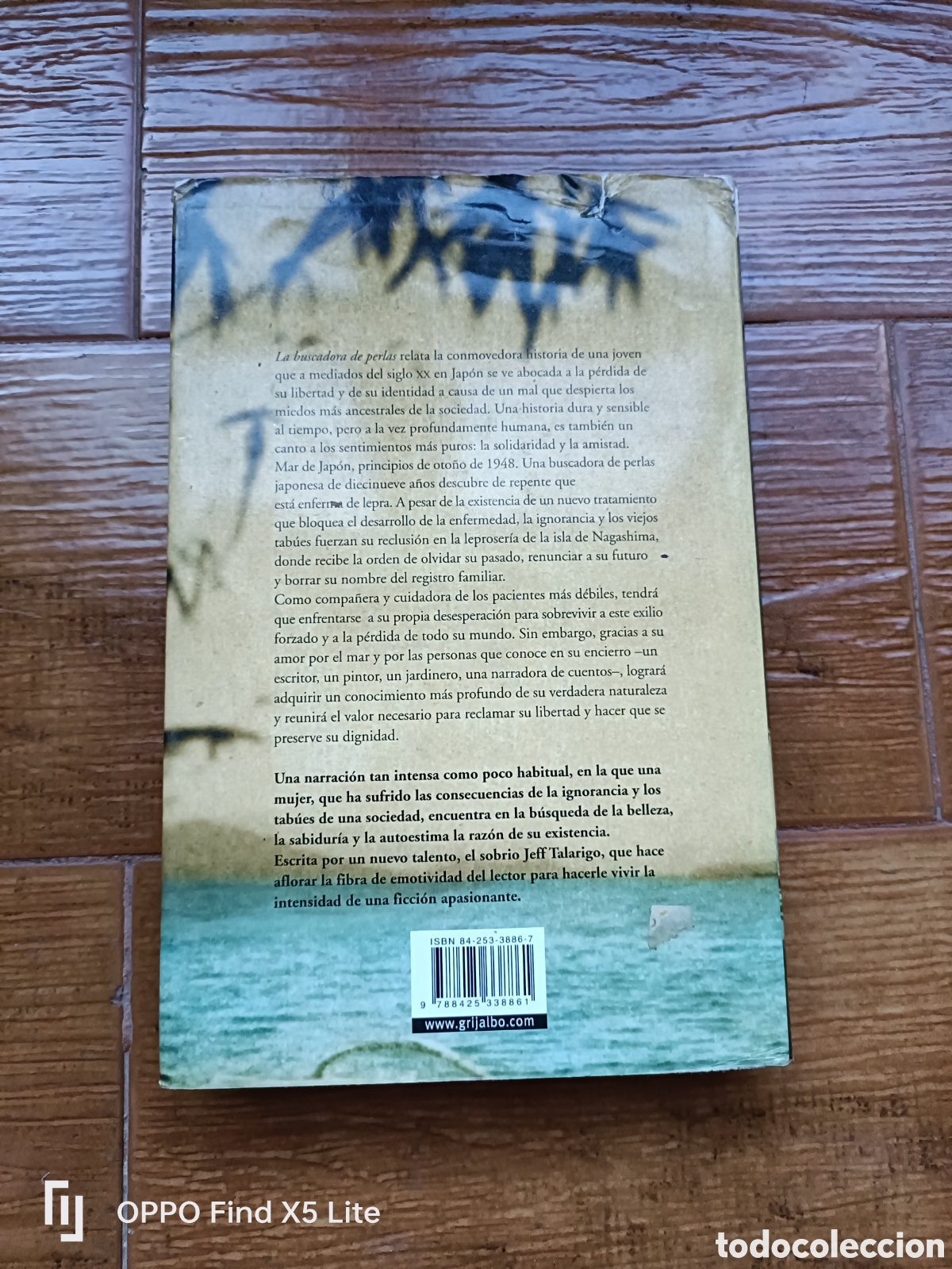Libros: Libro La Buscadora de Perlas -Jeff Talarigo- Editorial Grijalbo - Foto 3