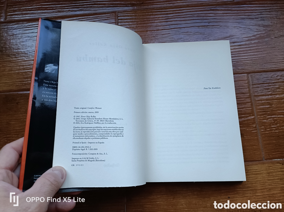 Libros: Libro Hija del Bamb&uacute; -Nora Okja Keller- Editorial Grijalbo - Foto 4