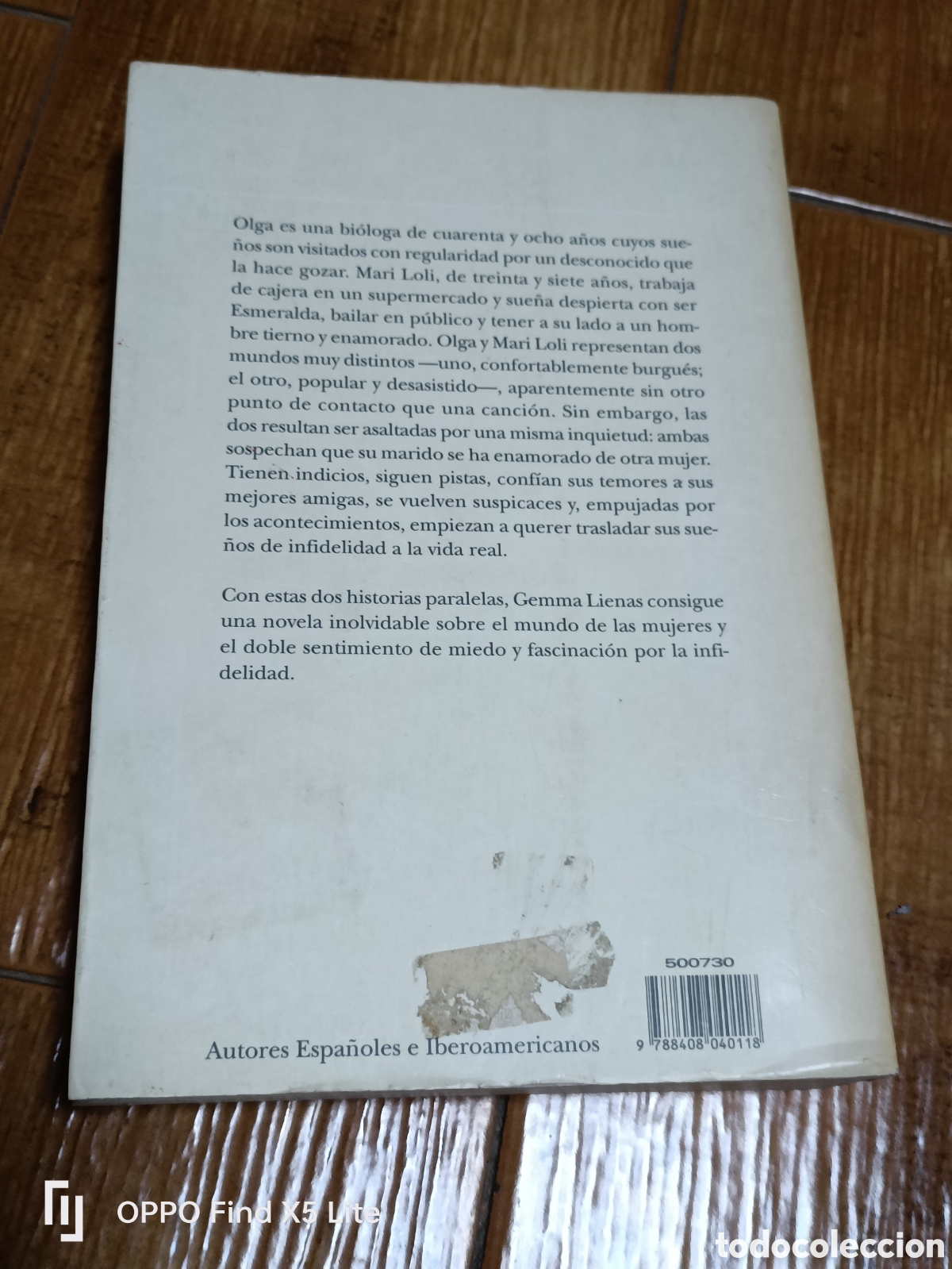 Libros: Libro Anoche so&ntilde;&eacute; contigo -Gemma Lienas- Editorial Planeta - Foto 3