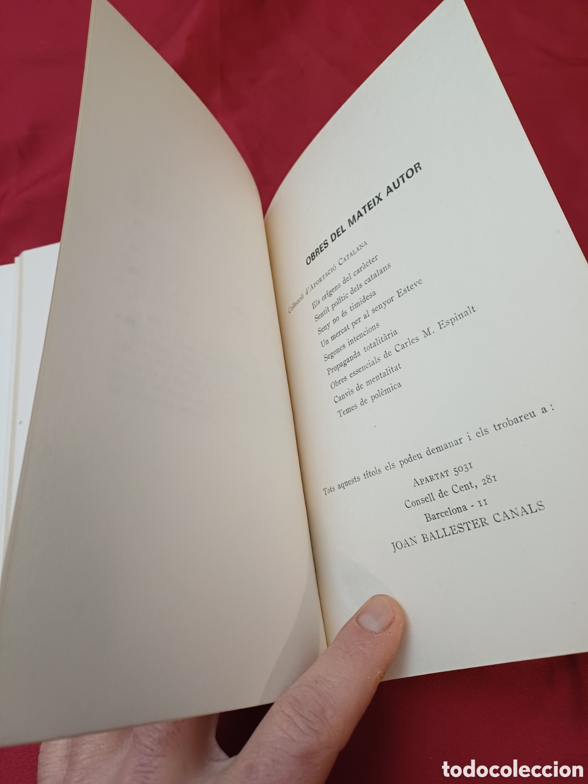 Libros: LIBRO, LIBRETO, ESTUDI DE MANUEL AZA&Ntilde;A, EN CATAL&Aacute;N, 1971 - Foto 4