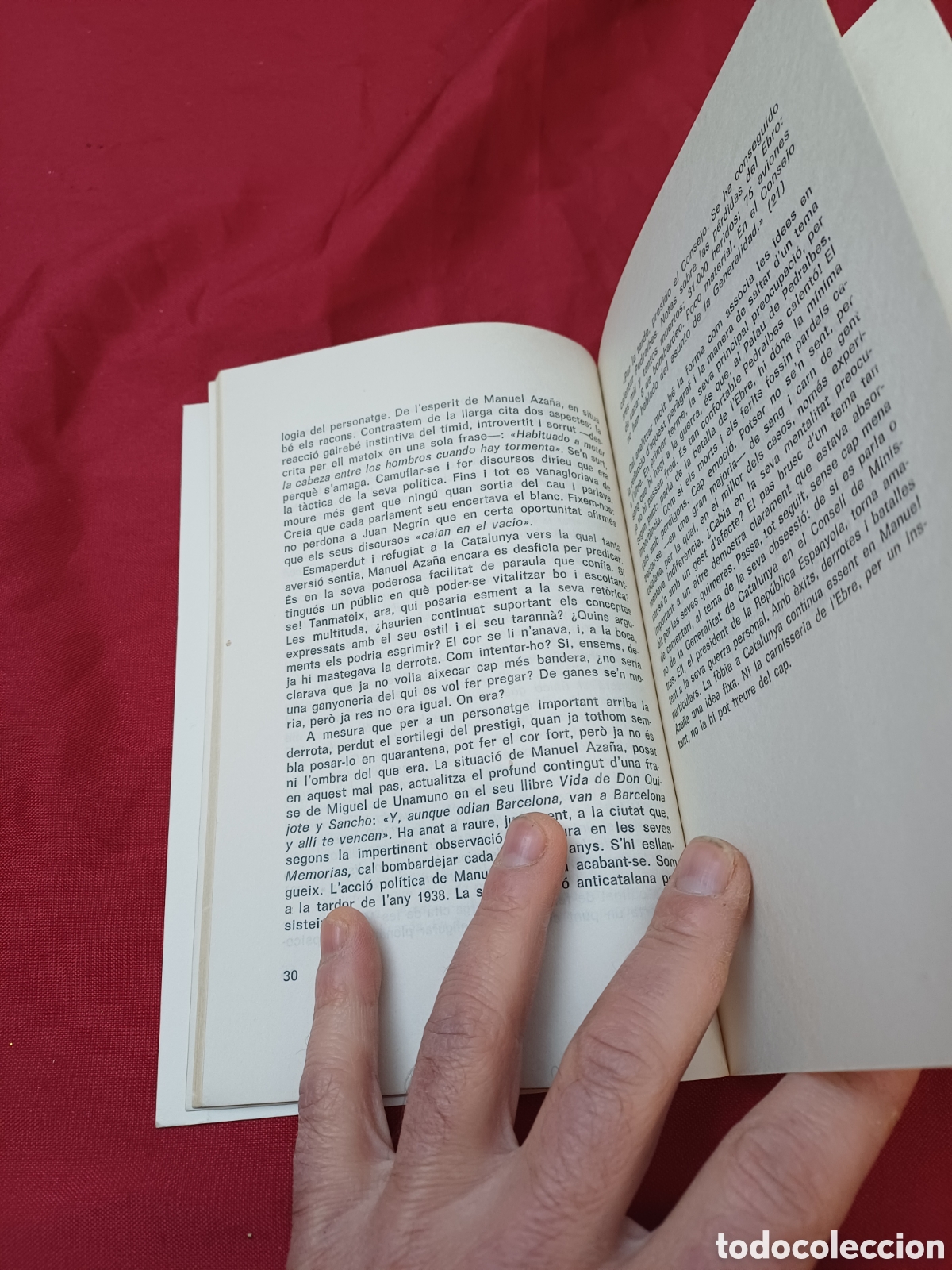 Libros: LIBRO, LIBRETO, ESTUDI DE MANUEL AZA&Ntilde;A, EN CATAL&Aacute;N, 1971 - Foto 5