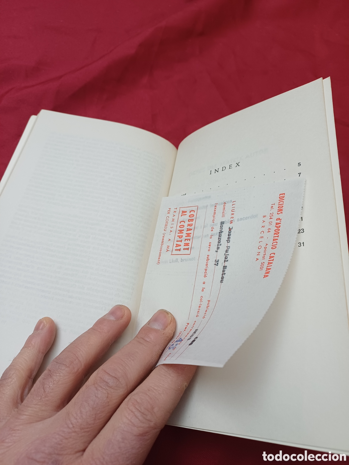 Libros: LIBRO, LIBRETO, TEMES DE POMEMICA, EN CATAL&Aacute;N, 1971 - Foto 4