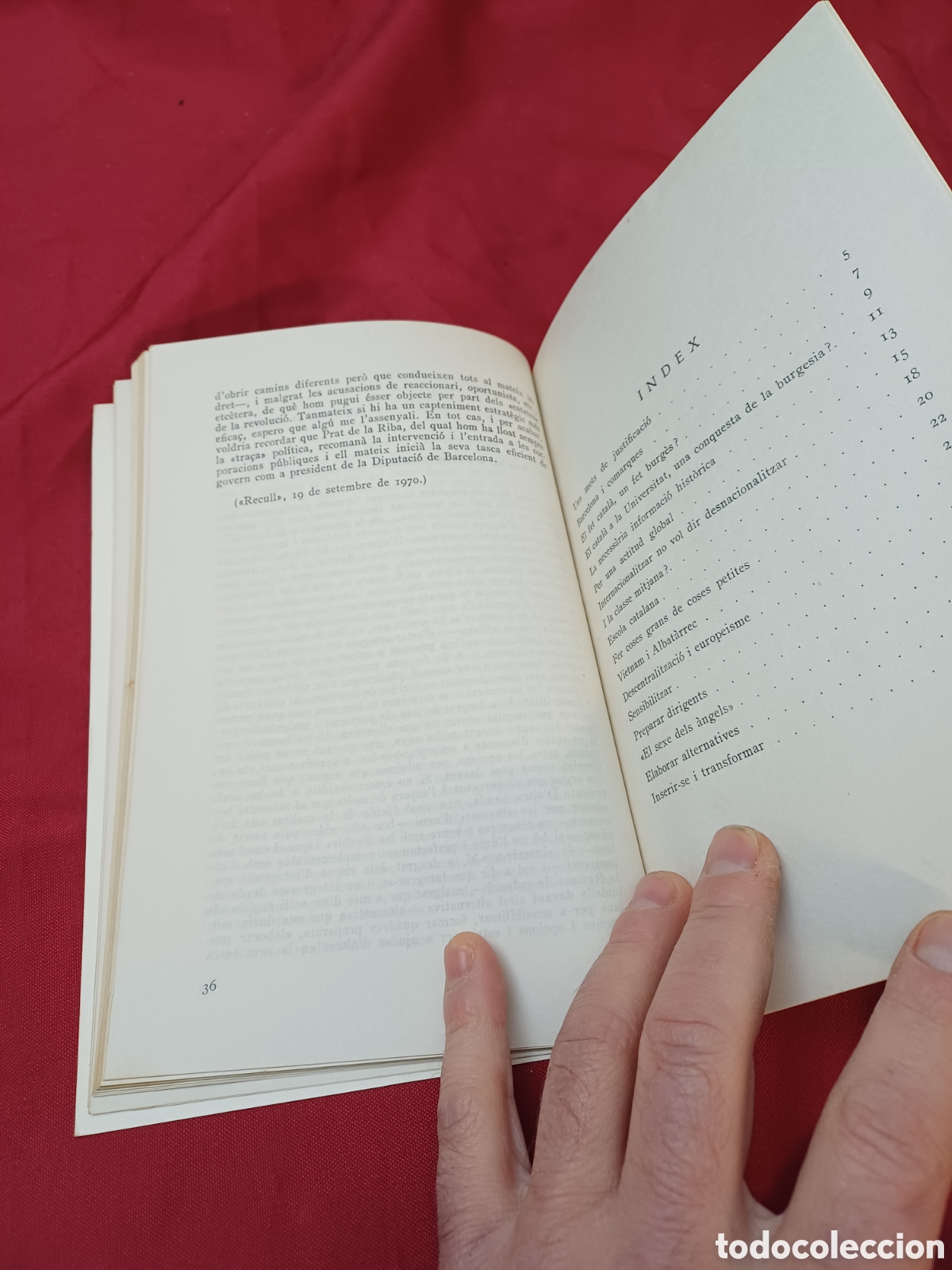 Libros: LIBRO, LIBRETO, PER A UNA ACCI&Oacute; P&Uacute;BLICA EFICA&Ccedil;, EN CATAL&Aacute;N, 1971 - Foto 4