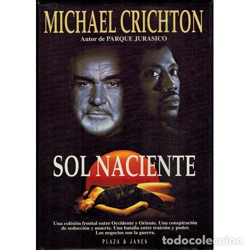 Libros: SOL NACIENTE - CRICHTON, MICHAEL - Sin Especificar - Foto 1