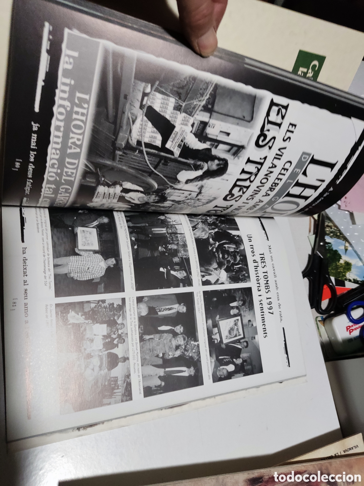 Libros: Libro Tres Tombs 1998 Vilanova i la Geltr&uacute; - Foto 4