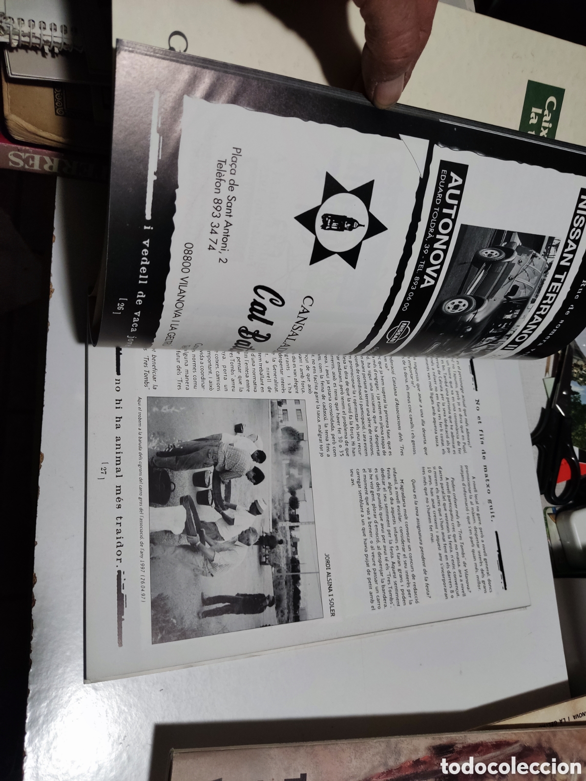 Libros: Libro Tres Tombs 1998 Vilanova i la Geltr&uacute; - Foto 8