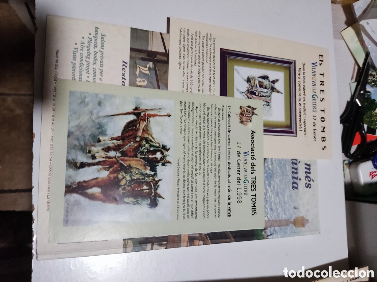 Libros: Libro Tres Tombs 1998 Vilanova i la Geltr&uacute; - Foto 11